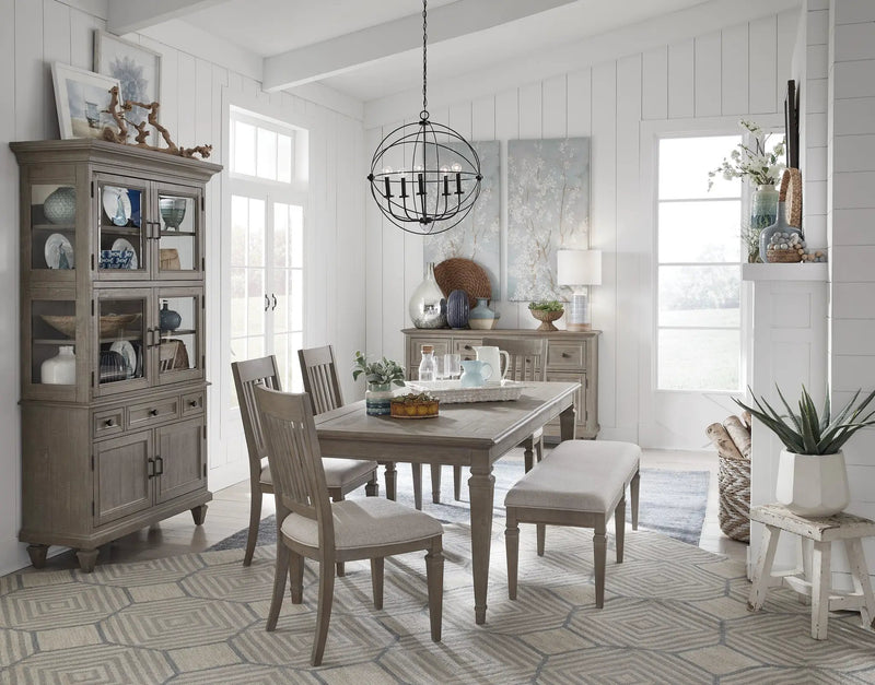 Lancaster - Dining Side Chair With Upholstered Seat (Set of 2) - Dovetail Gray by Unique Piece Furniture