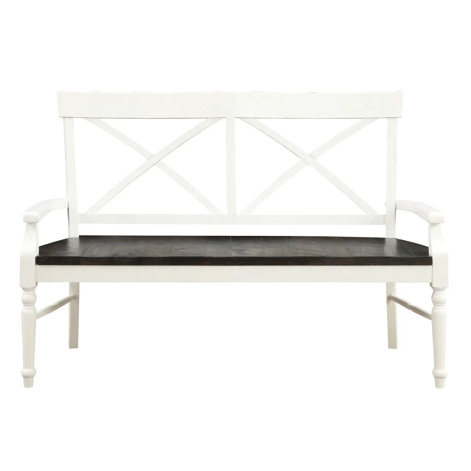 Mountina - Bench - Brown / White by Unique Piece Furniture