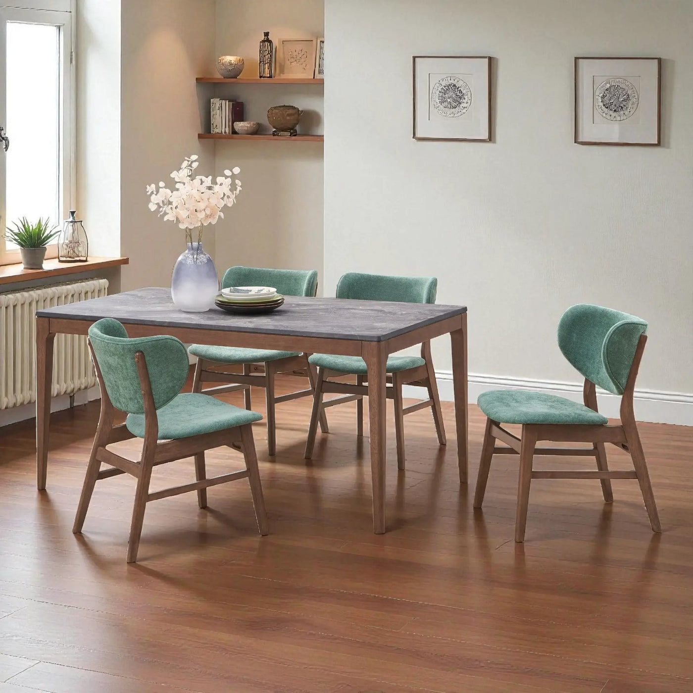 Bevis - 5 Piece Dining Set by HouseOfZazla