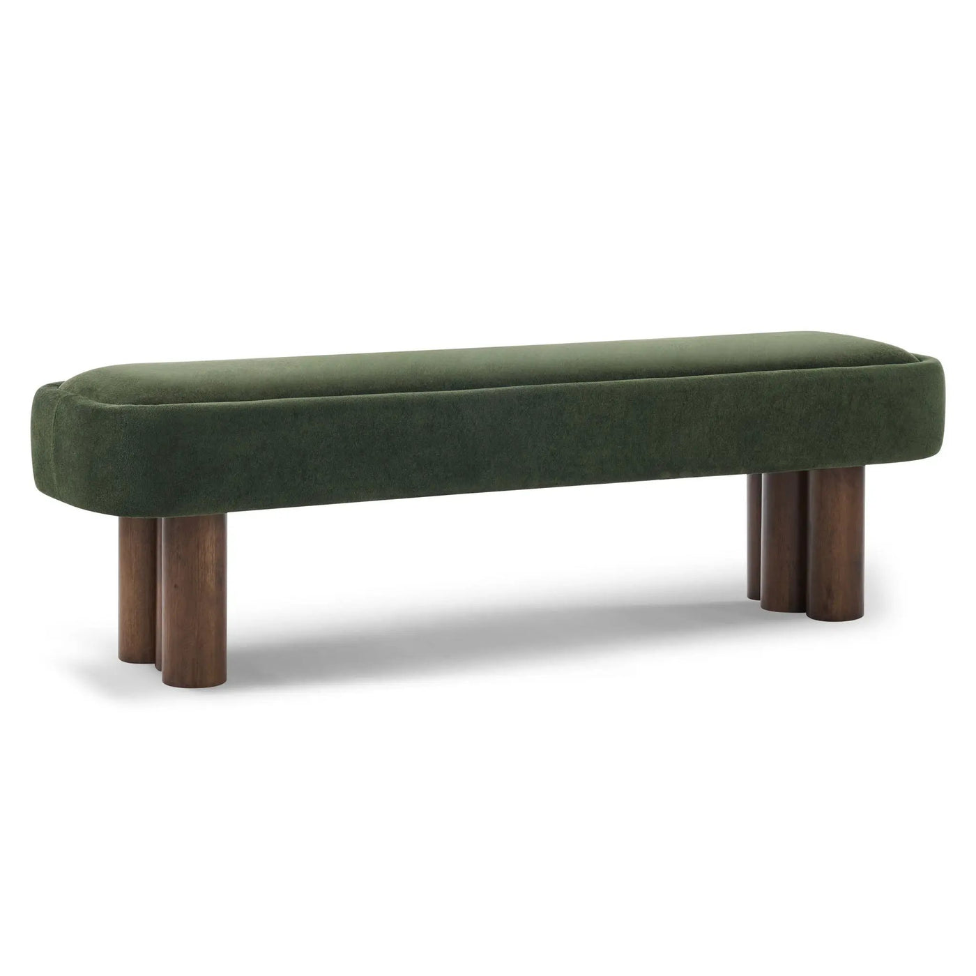 Chic Indoor Upholstered Dining Bench by HouseOfZazla