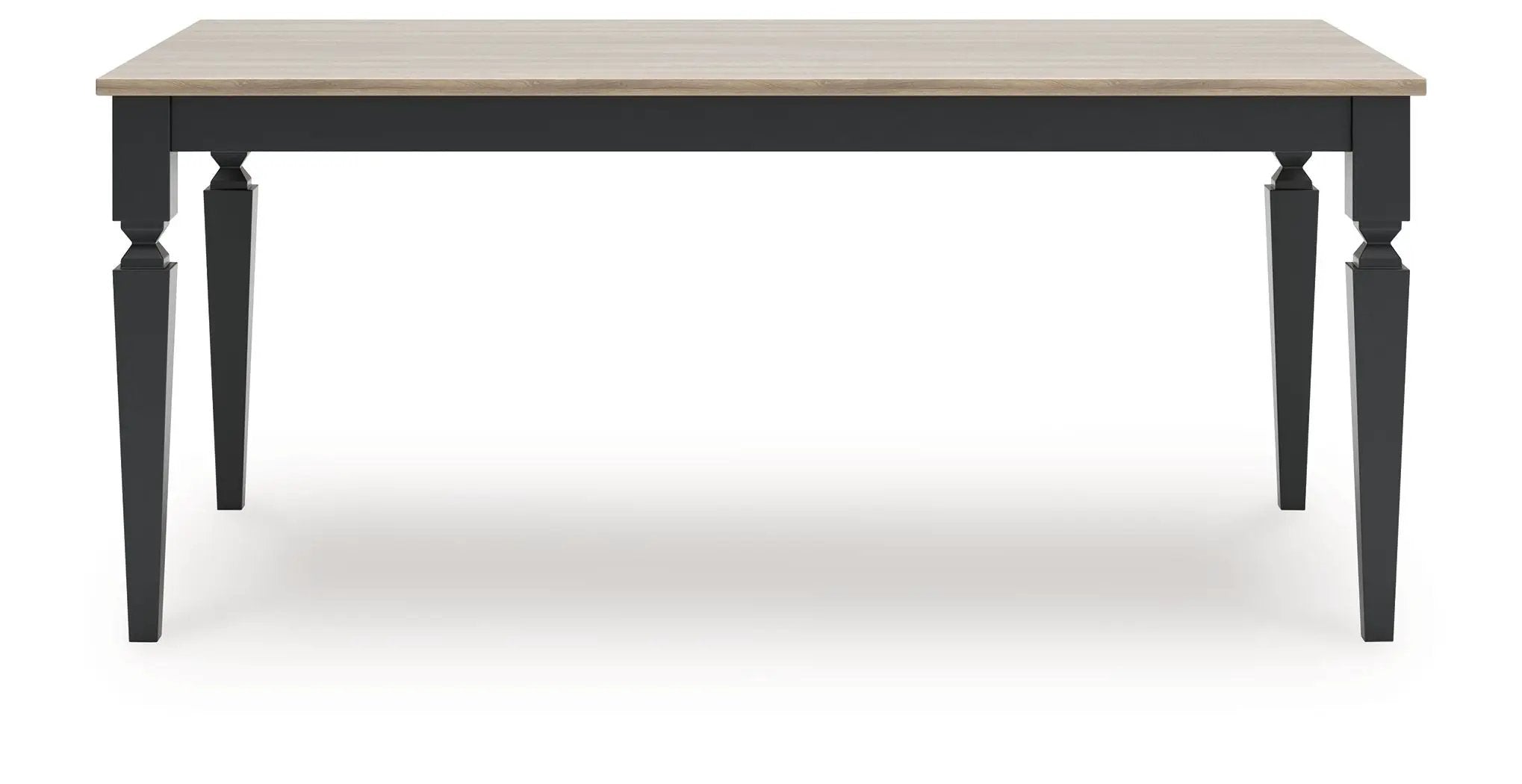 Brenkerton - Rectangular Dining Room Table - Grayish Brown / Black by Unique Piece Furniture