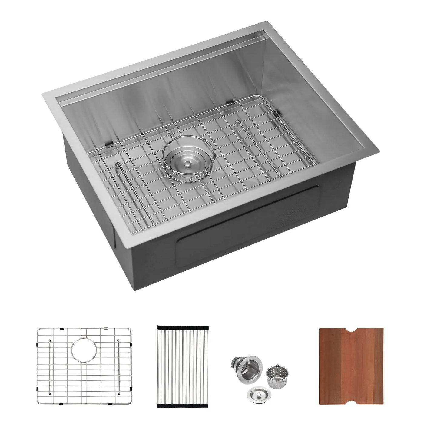 Laundry Workstation Undermount Utility Sink, Deep Single Bowl by HouseOfZazla