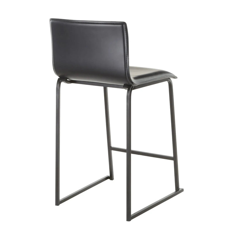 Mara - Upholstered Contemporary Counter Stool (Set of 2) by HouseOfZazla