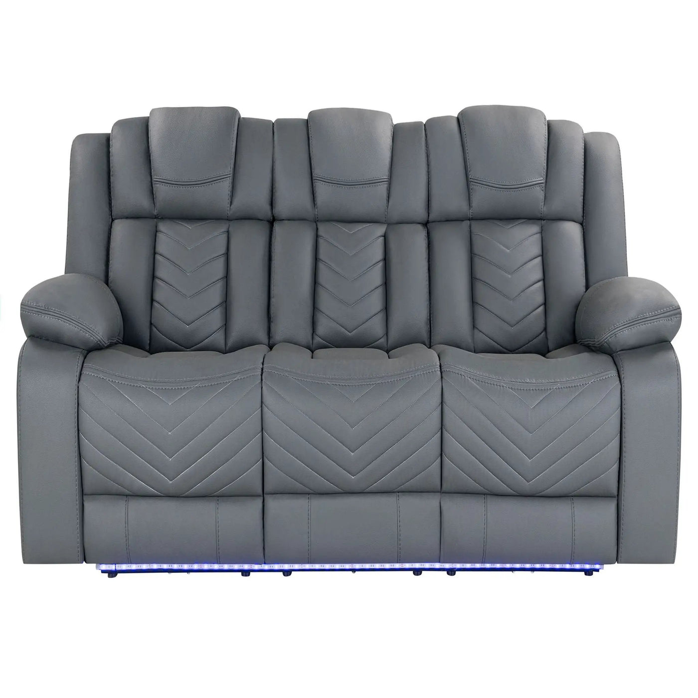 Raize - Power Living Room Set With Storage Console And Cup Holders by Unique Piece Furniture