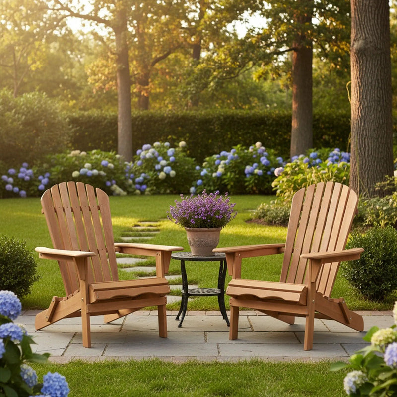 Oversize Outdoor Folding Adirondack Chair, Patio Chair For Garden by Unique Piece Furniture