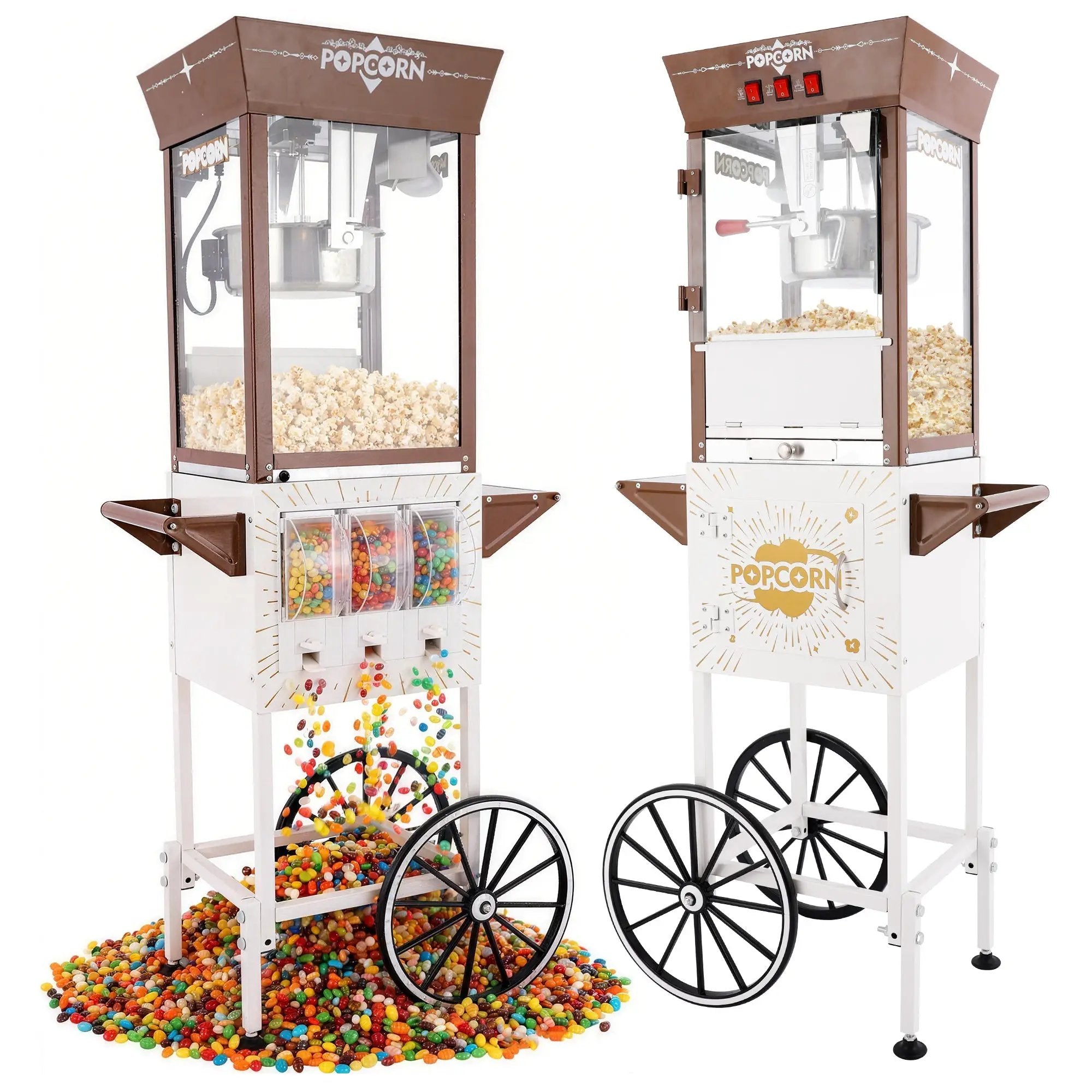 12oz Retro Popcorn Machine by HouseOfZazla