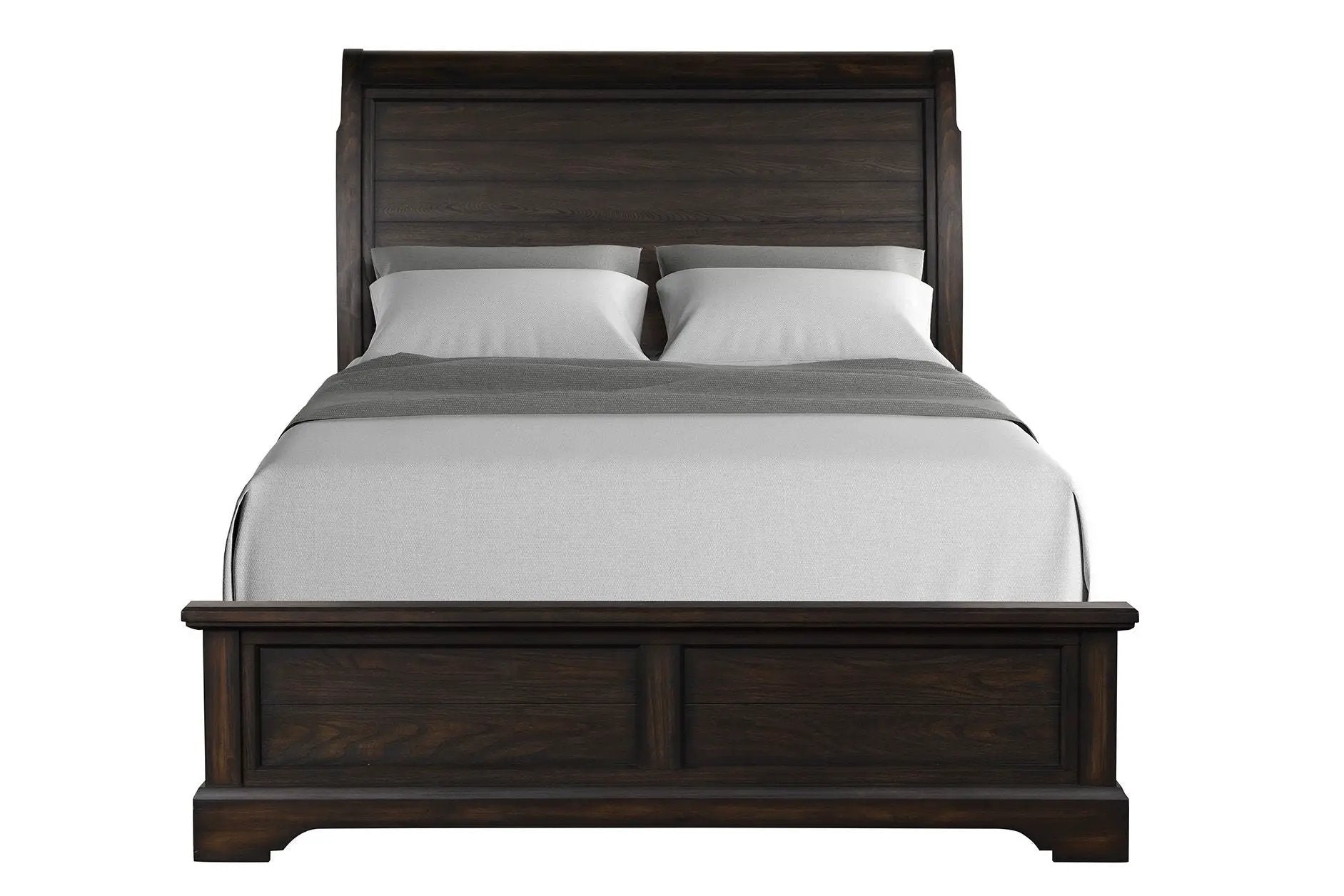 Crafted Sleigh Bed by Unique Piece Furniture