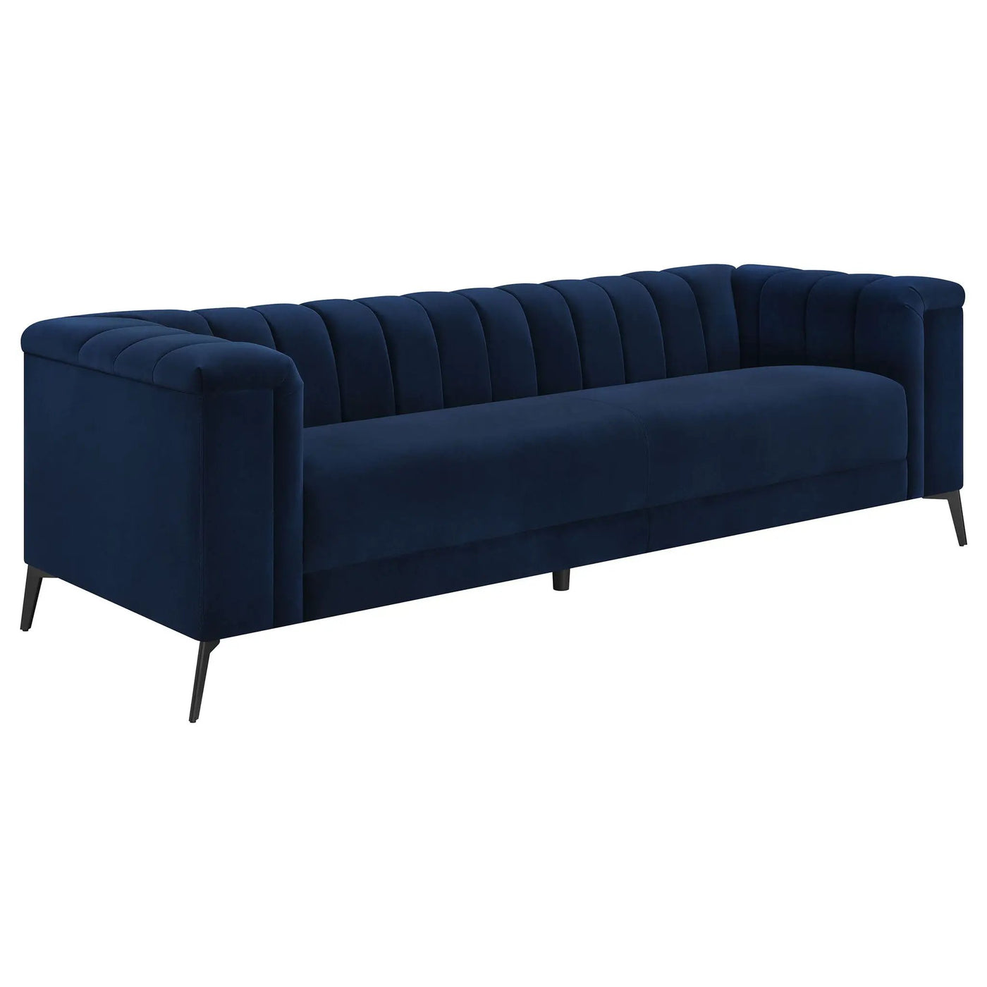 Darci - Tuxedo Arm Living Room Set by HouseOfZazla