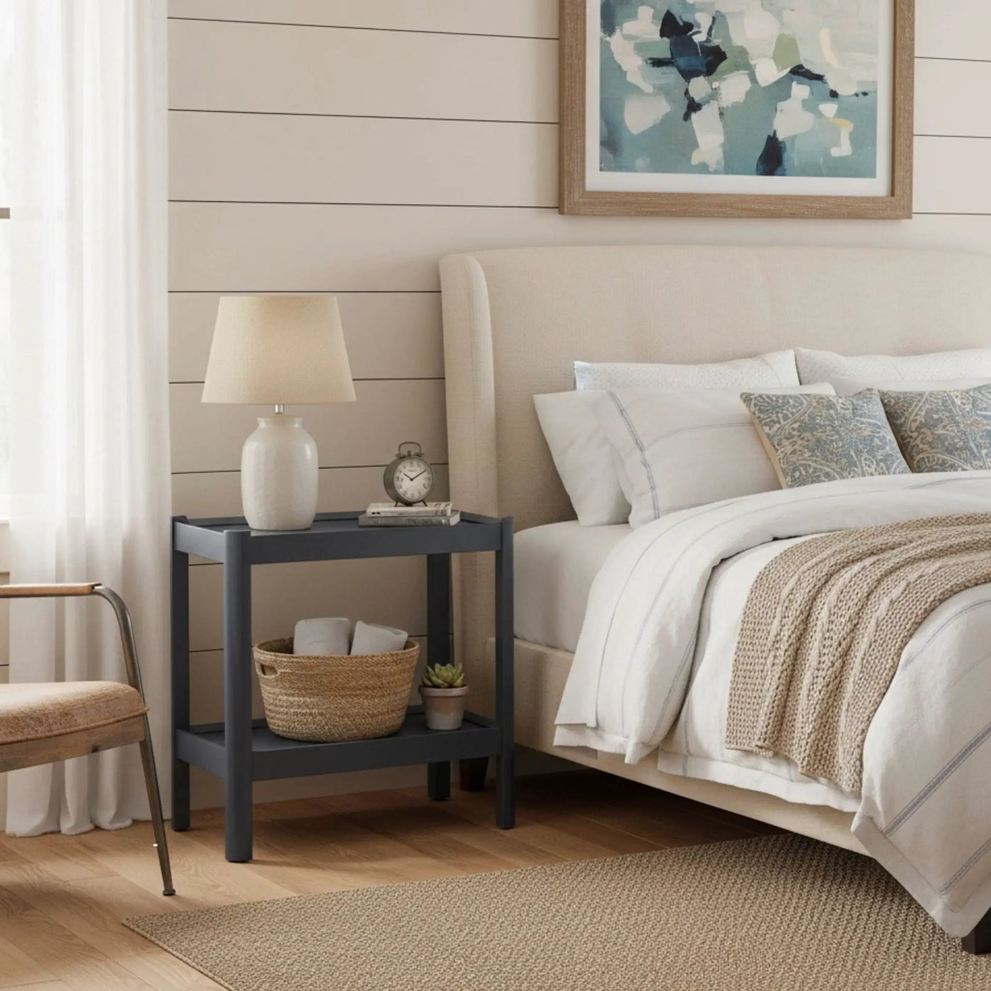 Yonda - Nightstand With 2 Shelves by HouseOfZazla