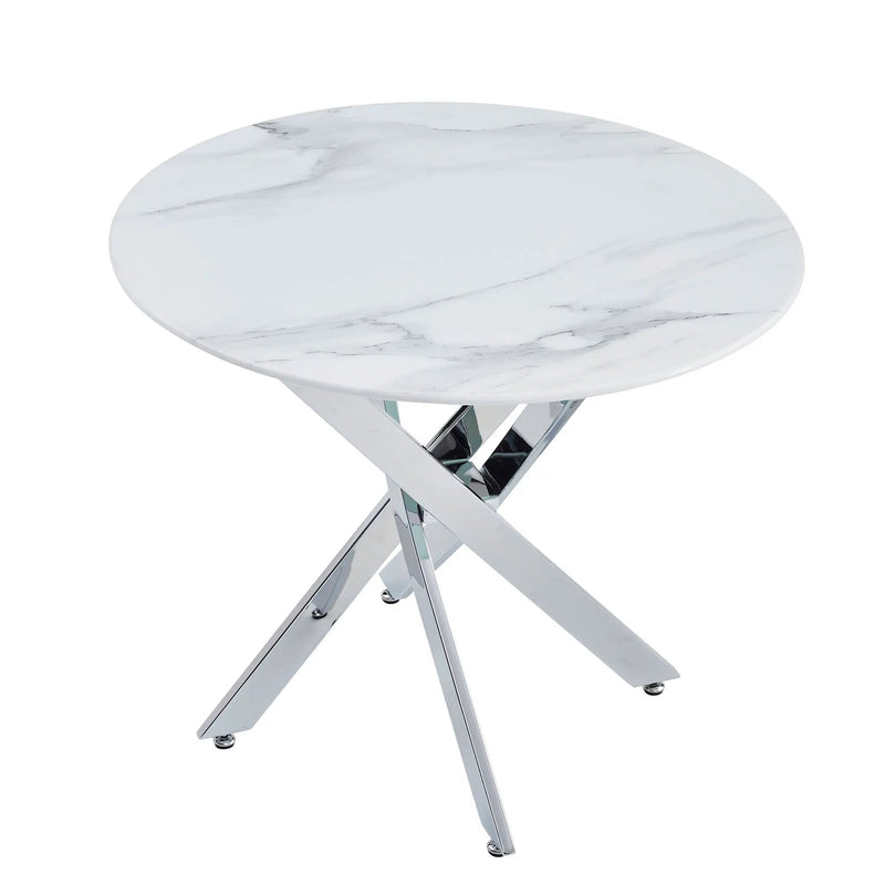 Modern Round Table For Dining Room by Unique Piece Furniture