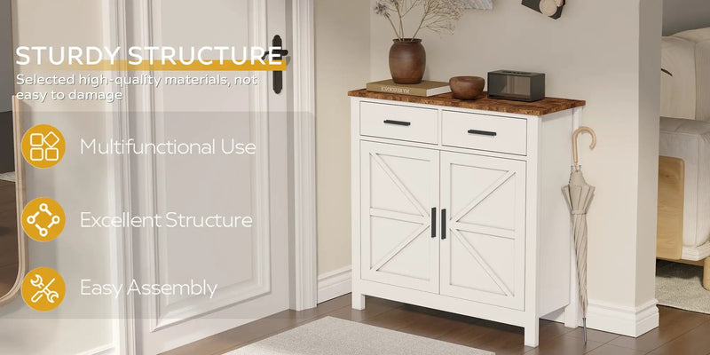 Modern Farmhouse Kitchen Storage Cabinet by HouseOfZazla