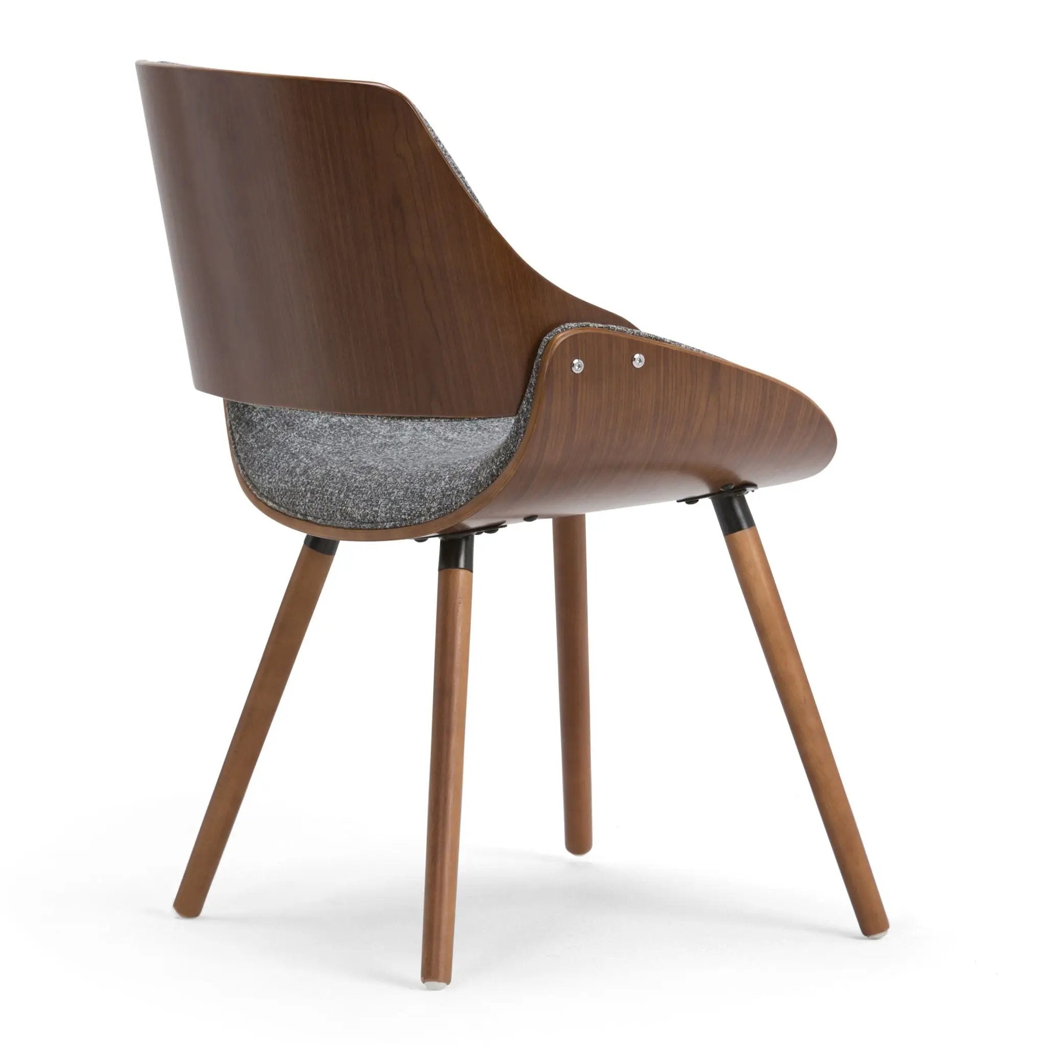 Malden - Bentwood Upholstered Dining Chair With Wood Back by Unique Piece Furniture