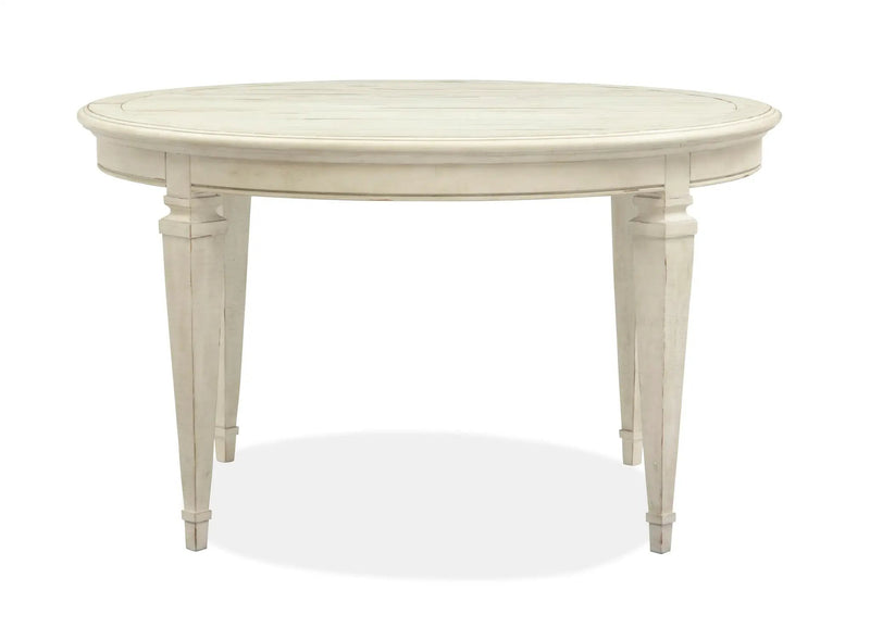 Newport - Round Dining Table - Alabaster by Unique Piece Furniture