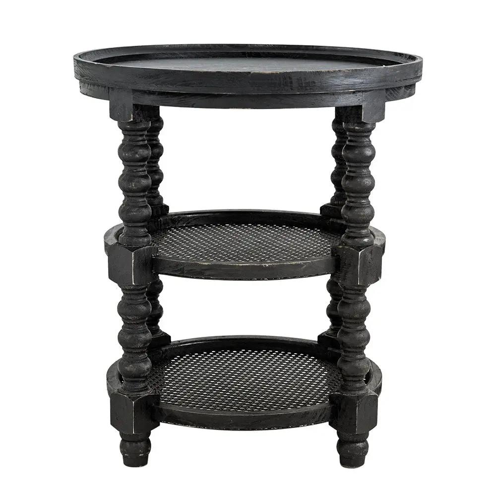 Round 3 Tiered Side Tabel, End Tabel For Lving Room Bedroom Entryway by HouseOfZazla