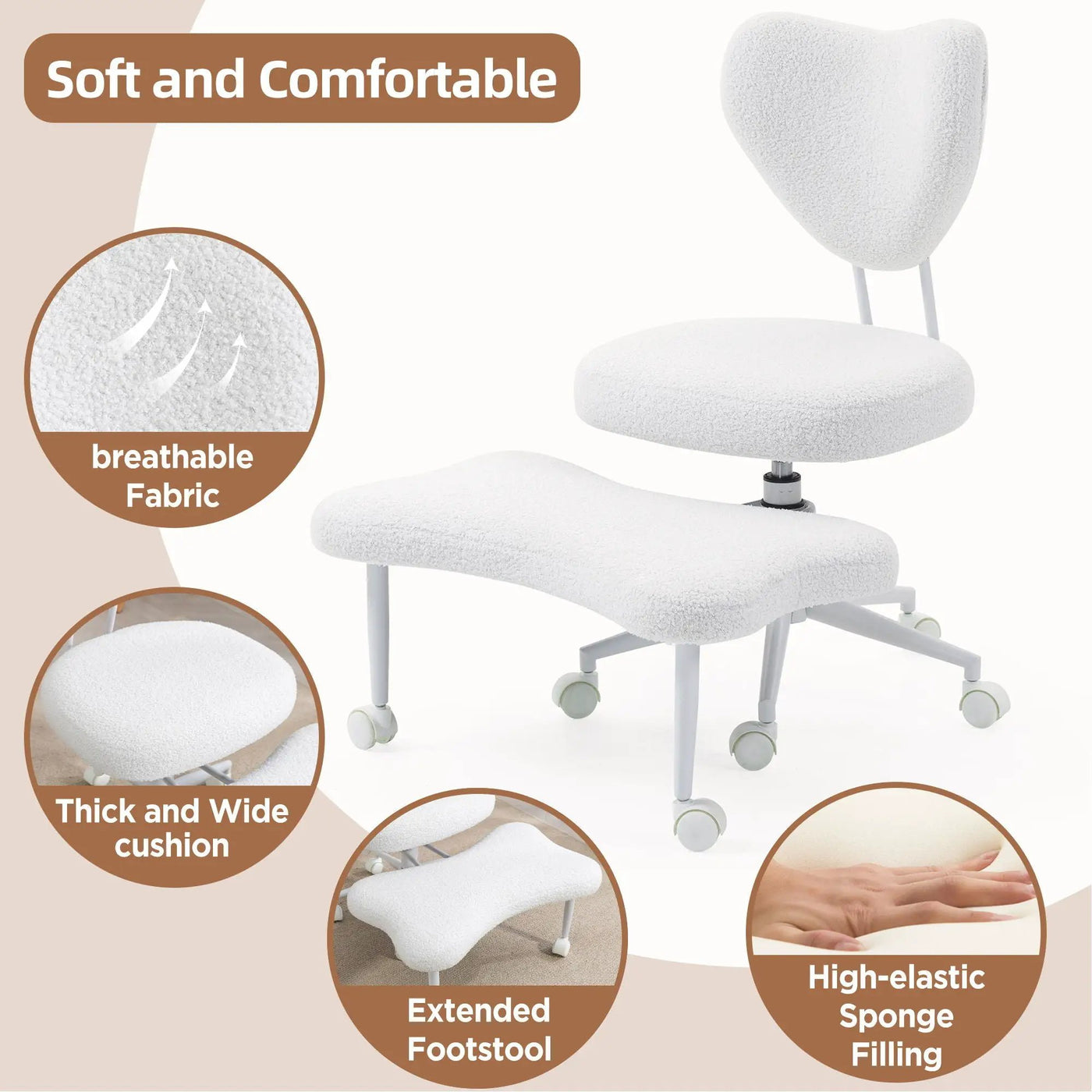 Multifunctional Ergonomic Meditation & Yoga Chair by HouseOfZazla