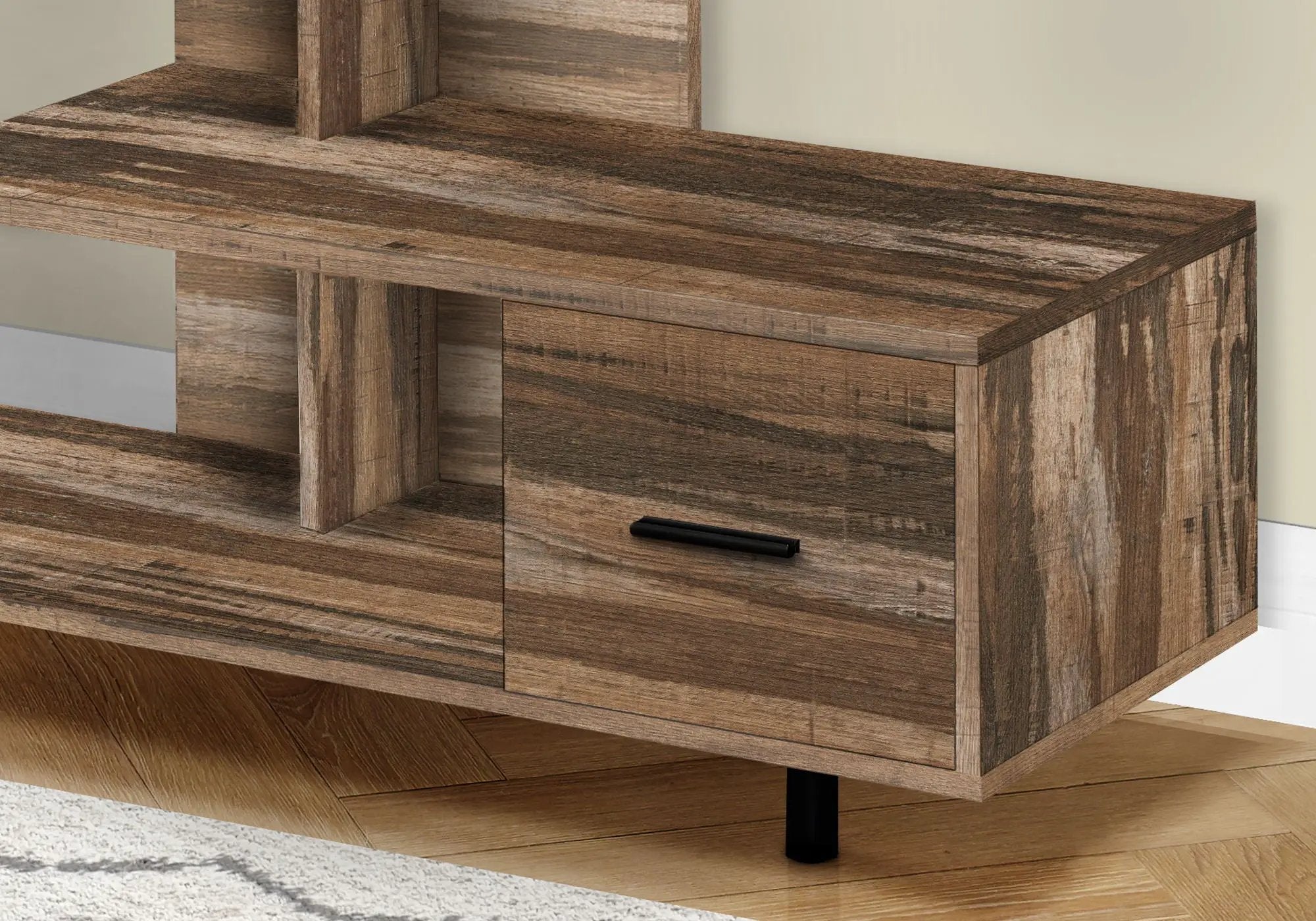 TV Stand, Console, Media Entertainment Center, Storage Drawer, Contemporary by Unique Piece Furniture