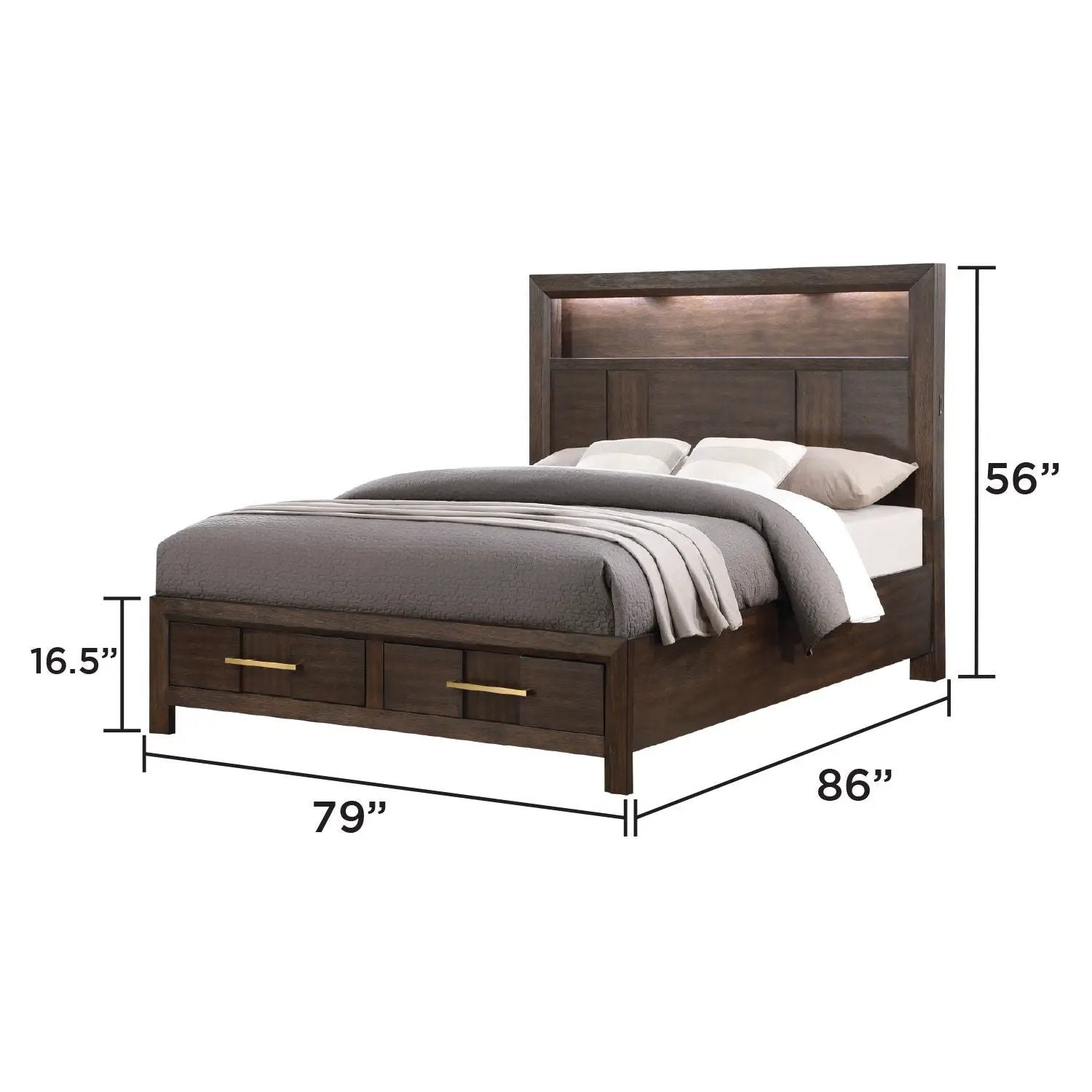 Kenzo - Storage Bed by HouseOfZazla