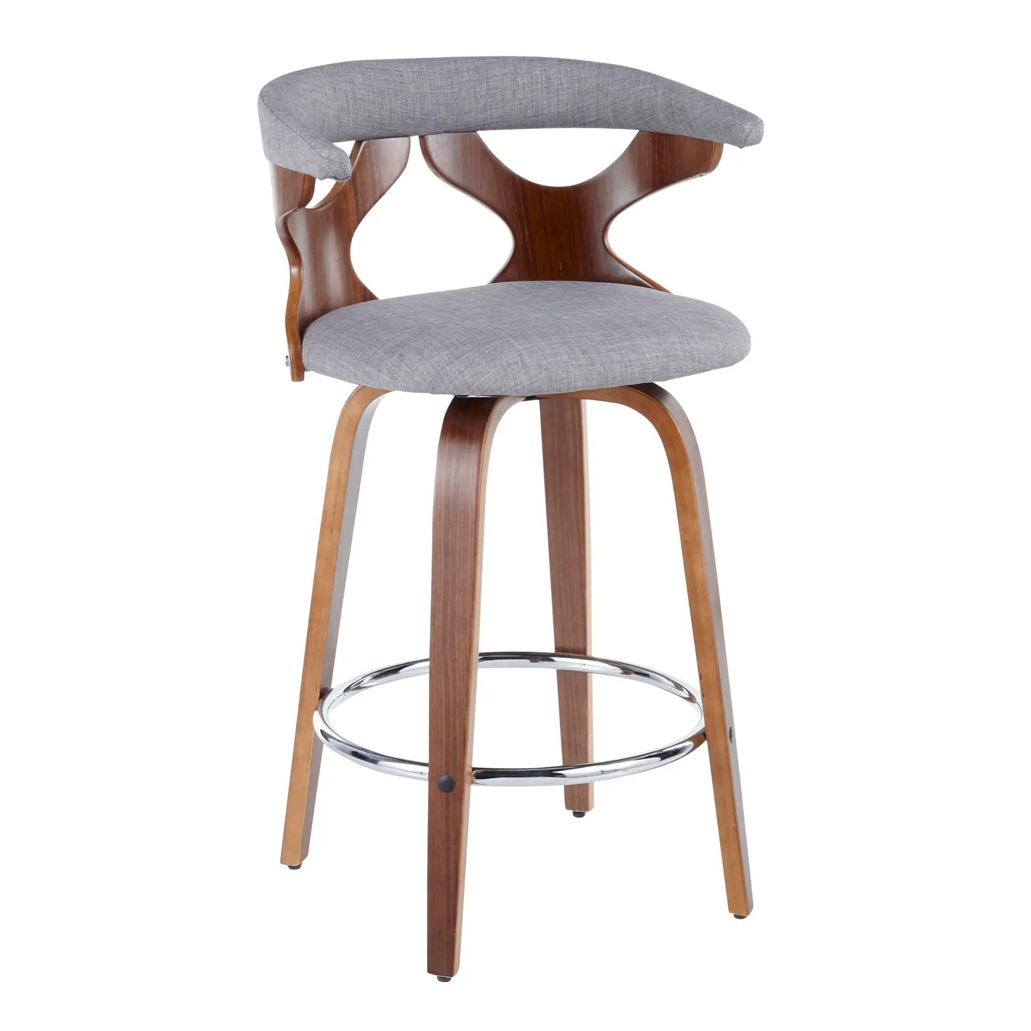 Gardenia - Mid Century Modern Counter Stool (Set of 2) by HouseOfZazla