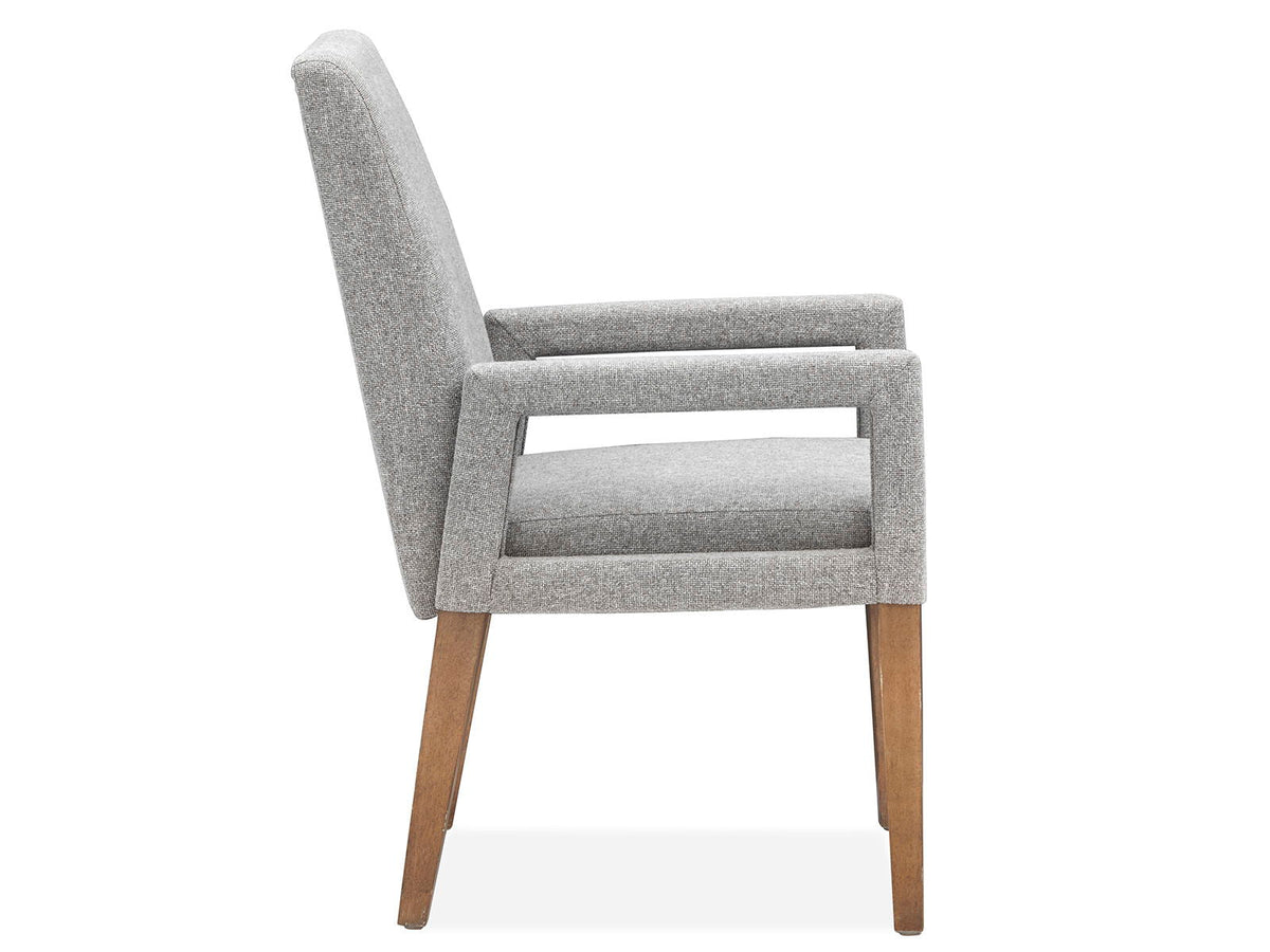 Lindon - Dining Arm Chair With Upholstered Seat & Back (Set of 2), photo 3 of 14