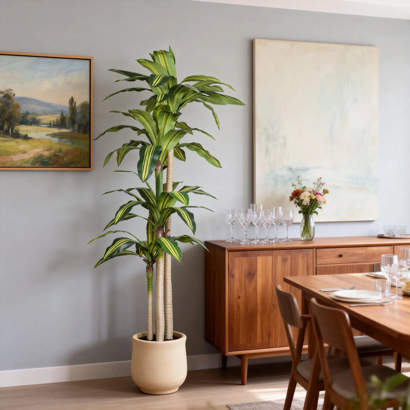 6' Artificial Dracaena Tree by HouseOfZazla