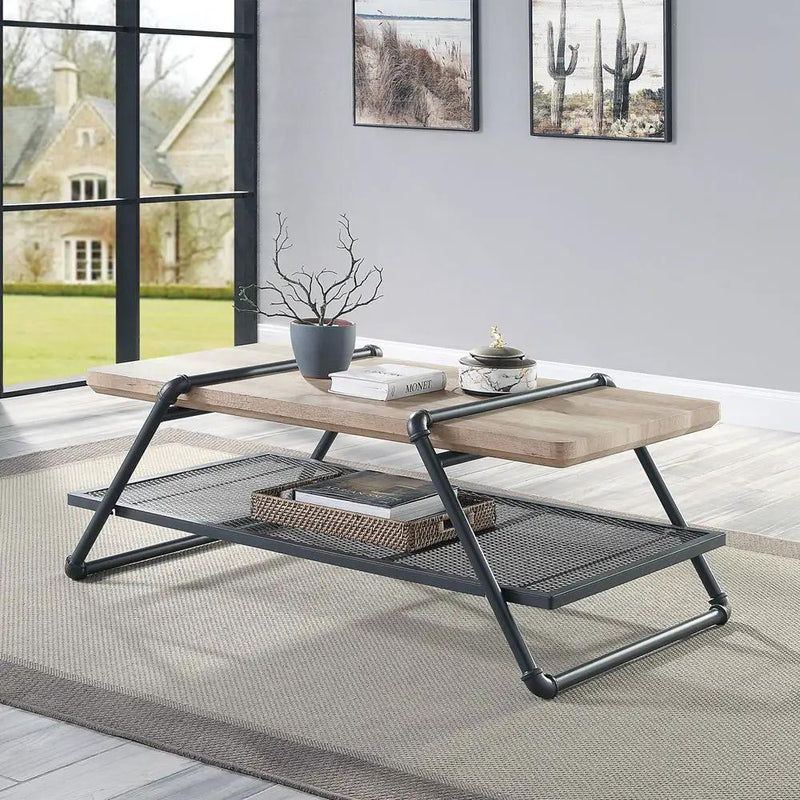 Brantley - Coffee Table - Oak & Sandy Gray by Unique Piece Furniture