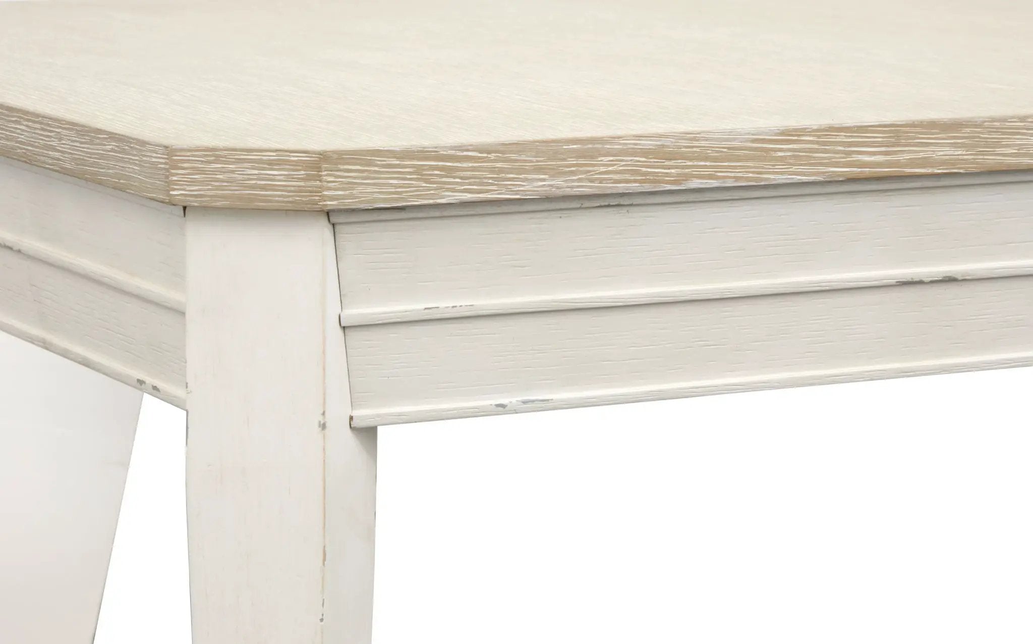 Echo Isles - Extendable Rectangular Dining Table - Sea Pearl And Driftwood by Unique Piece Furniture