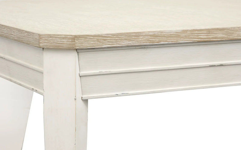 Echo Isles - Extendable Rectangular Dining Table - Sea Pearl And Driftwood by Unique Piece Furniture