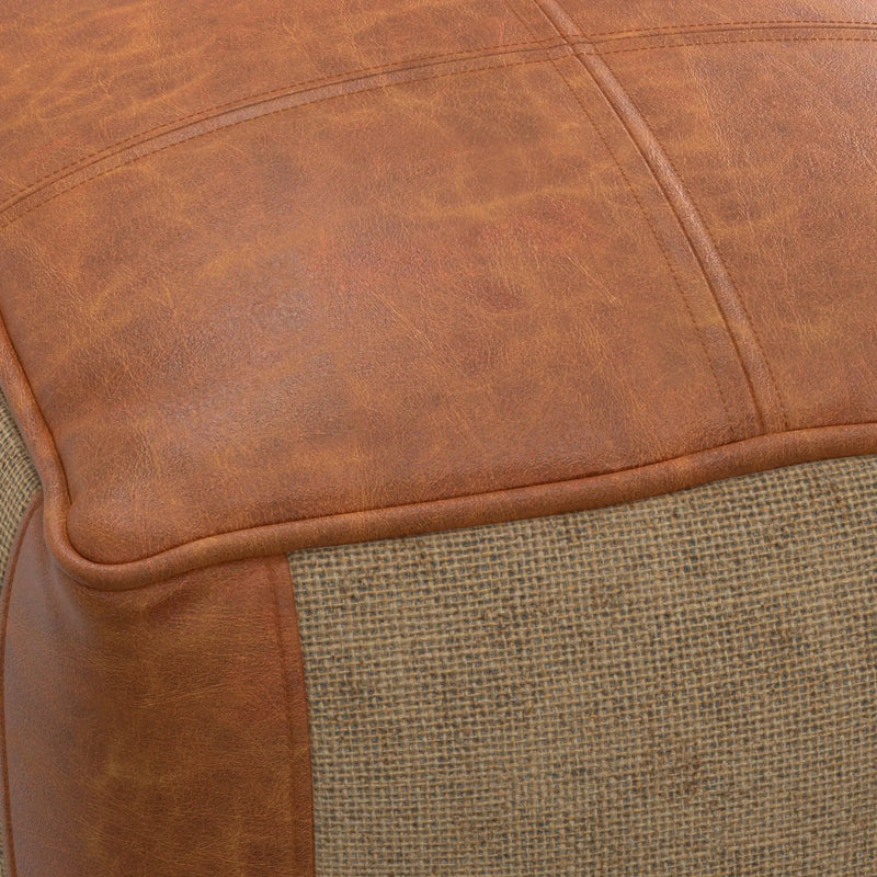 Atkinson - Pouf - Tan by Unique Piece Furniture