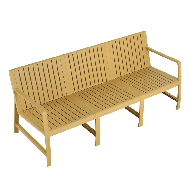 1 Piece Indoor / Outdoor 3 Seater Sofa, UV-Resistant, Waterproof and Durable by HouseOfZazla