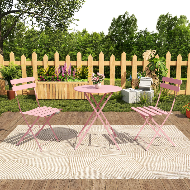 Bistro Table and Chairs Set of 2 by HouseOfZazla