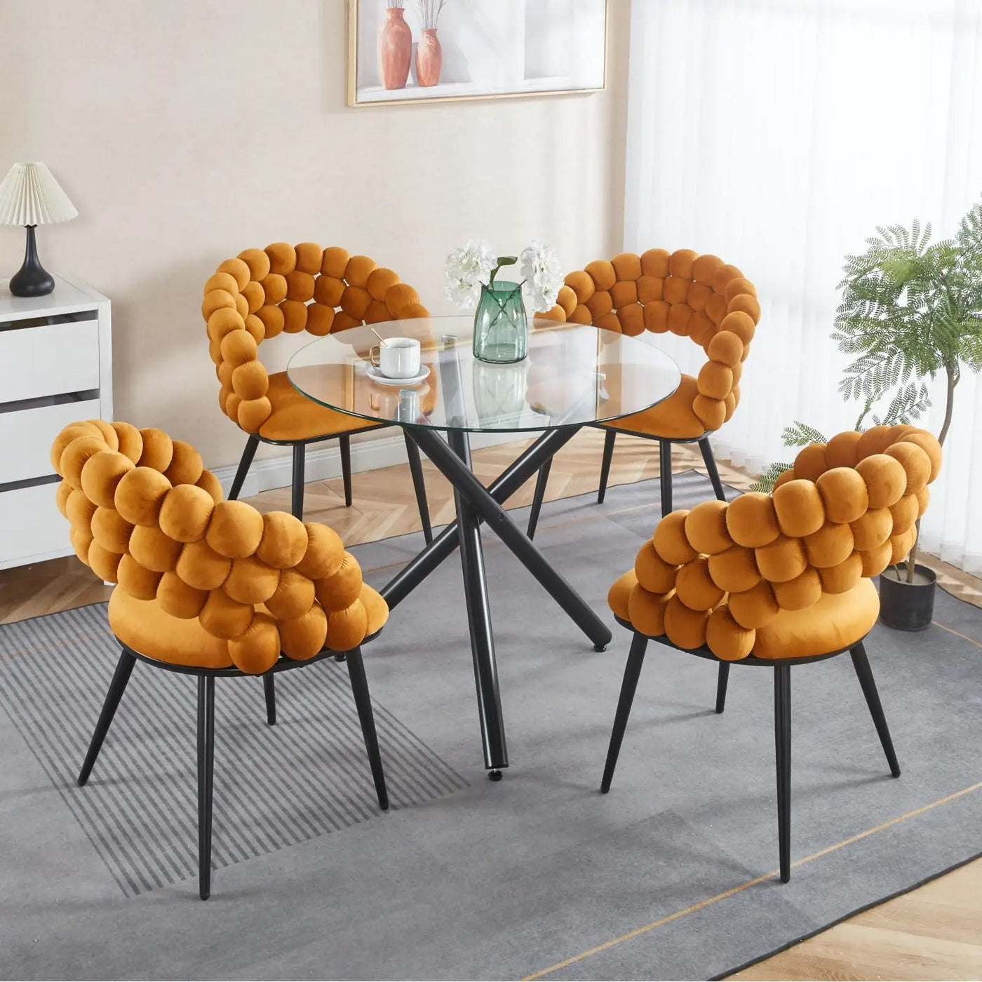 Dining Table, Space Saving Kitchen Table For Living Room by Unique Piece Furniture