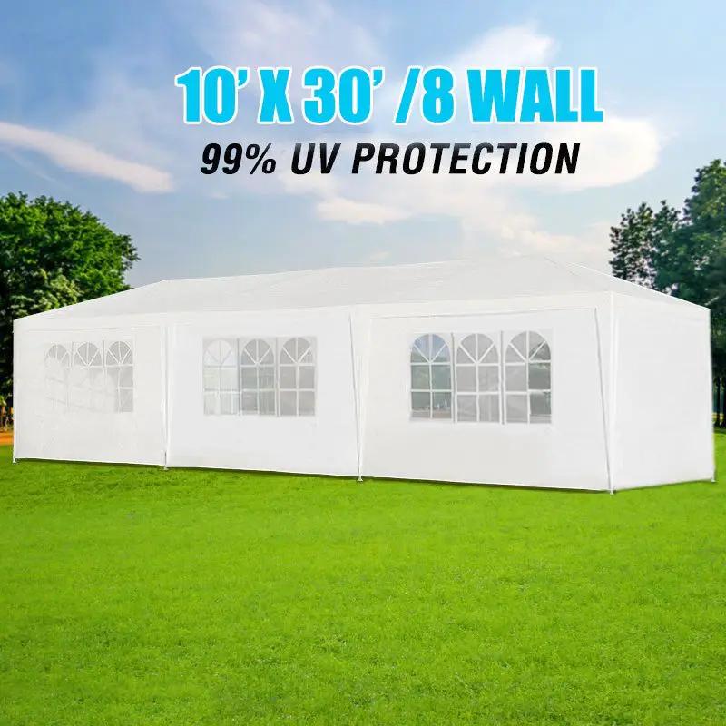 10X30' Wedding Party Canopy Tent Outdoor Gazebo With Removable Sidewalls by Unique Piece Furniture