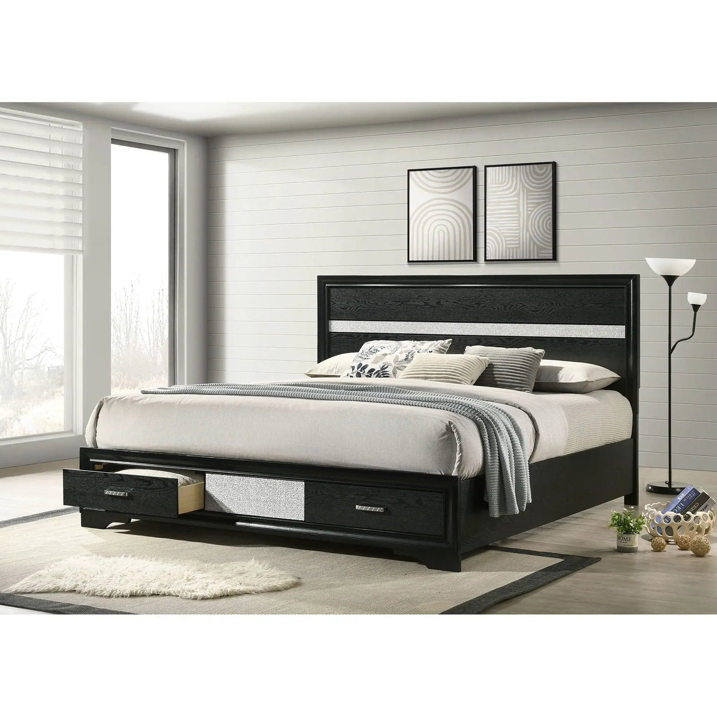 Storage Platform Bed 2 Drawer by HouseOfZazla