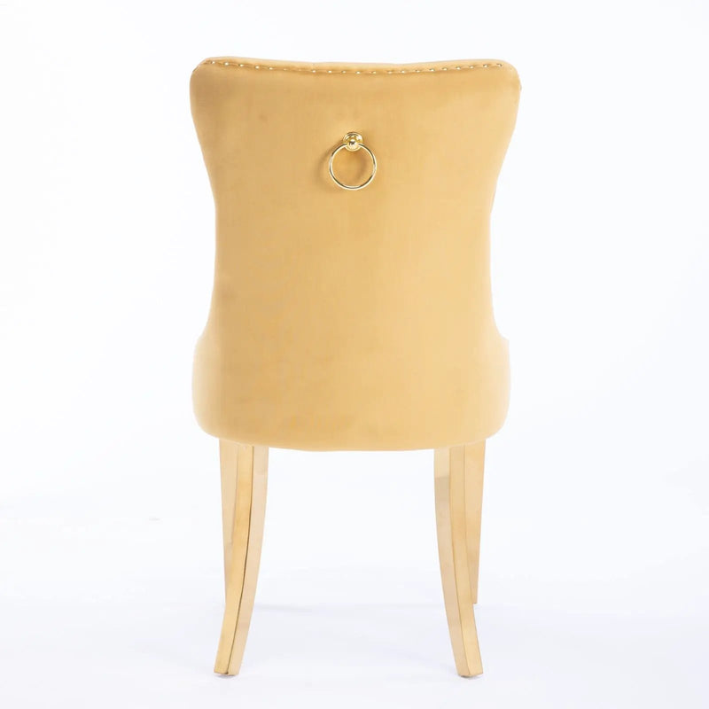 Nikki - Modern, High-End Tufted Dining Chair (Set of 2) by Unique Piece Furniture