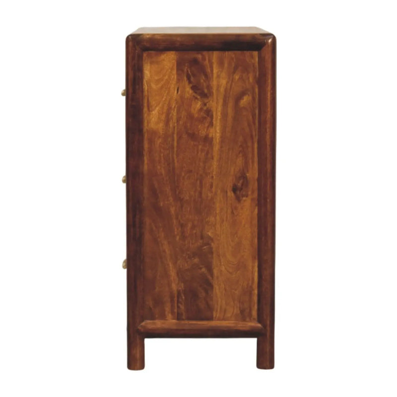 Regency - 3 Drawer Chest - Brown by HouseOfZazla