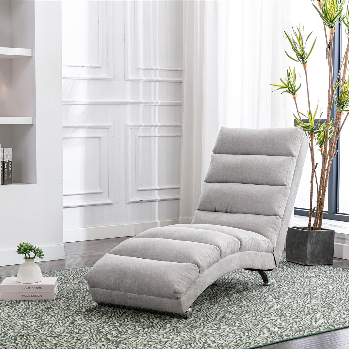 Ergonomic Electric Massage Chaise Lounge with Remote Control - Multiple Colors, photo 17 of 32