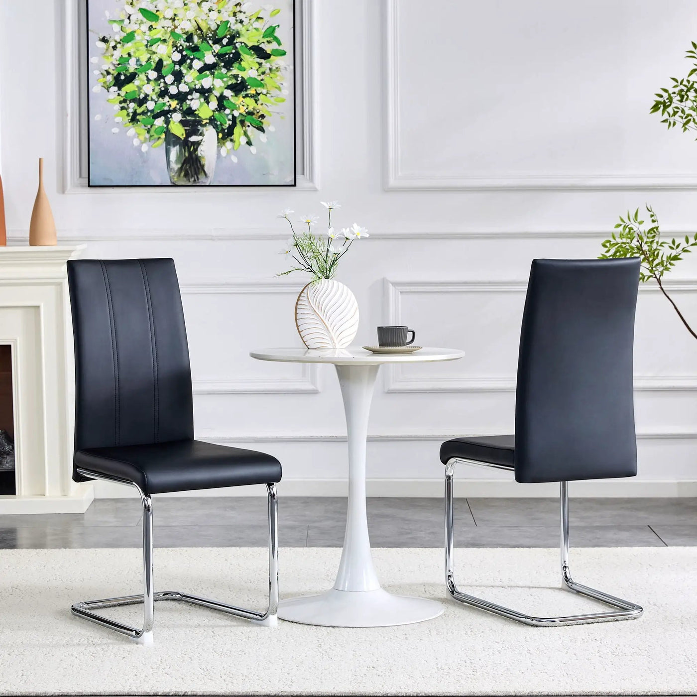 Modern Upholstered Dining Chairs For Dining Room by HouseOfZazla