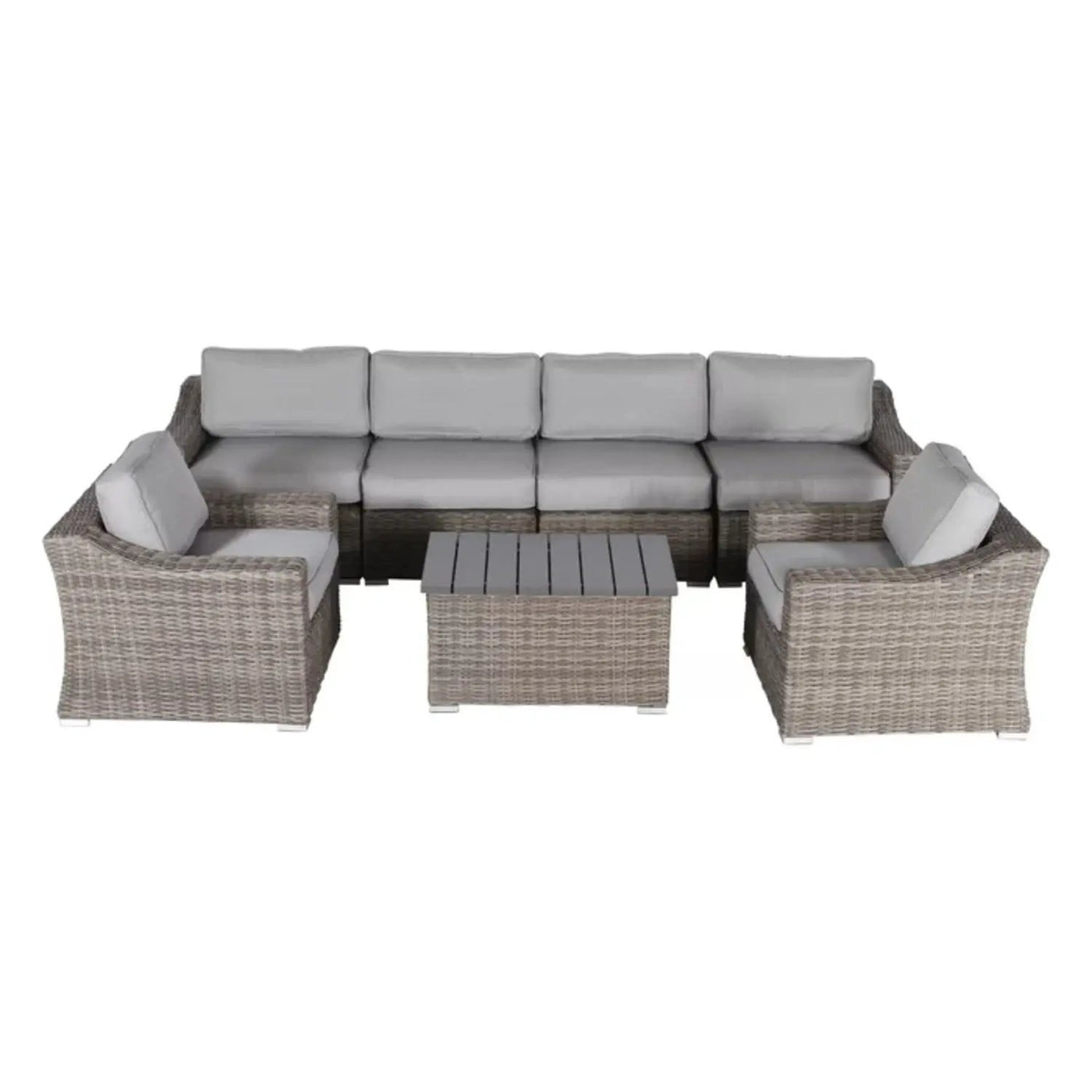 Stylish Sofa Seating Group With Cushions Perfect For Outdoor Gatherings by Unique Piece Furniture
