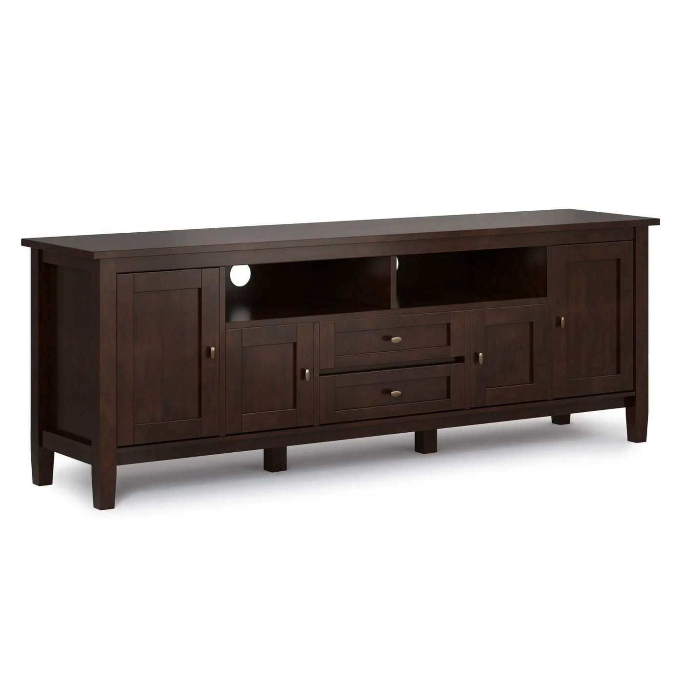 Warm Shaker - TV Media Stand, Handcrafted by HouseOfZazla