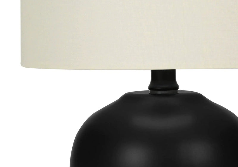 Lighting Table Lamp Transitional - Black / Cream by HouseOfZazla