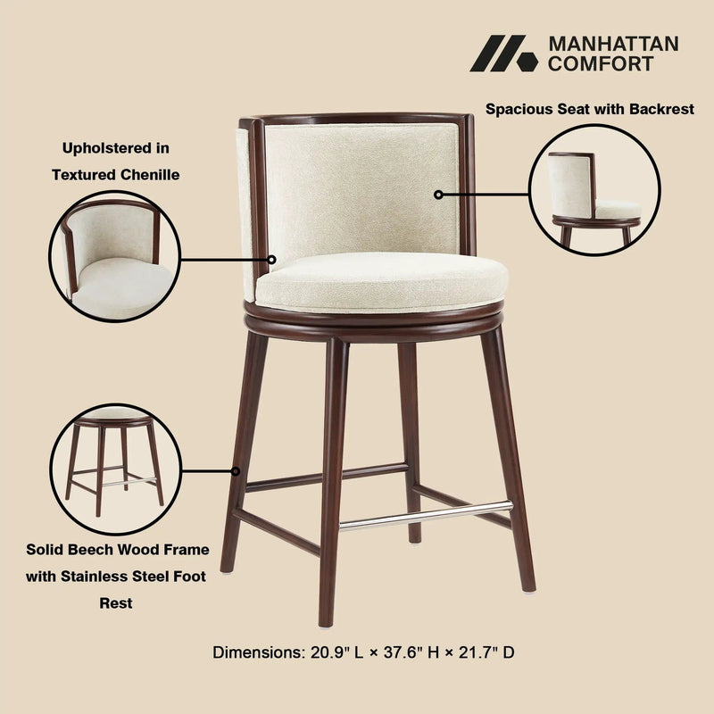 Evalyn - Counter Stool by HouseOfZazla