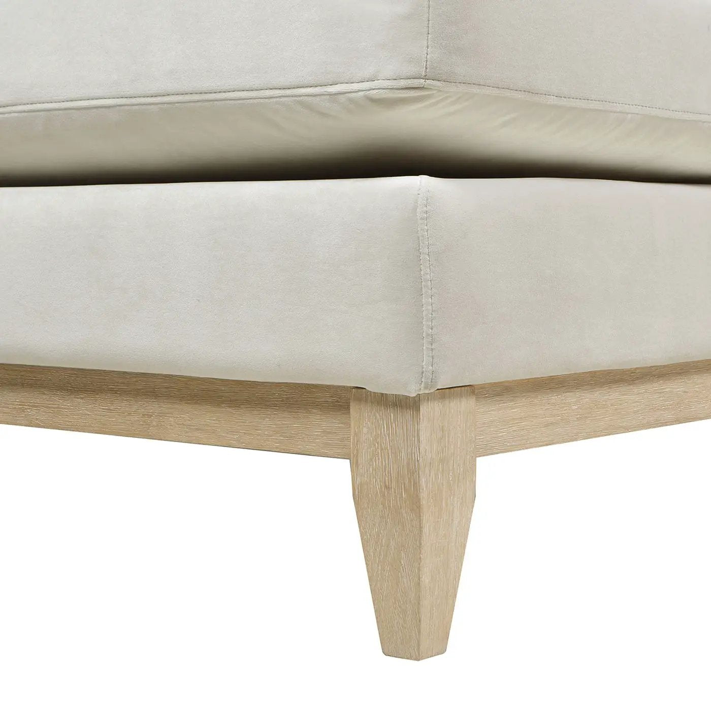 Knox - Modern Farmhouse Reversible Chaise Sectional Sofa by HouseOfZazla