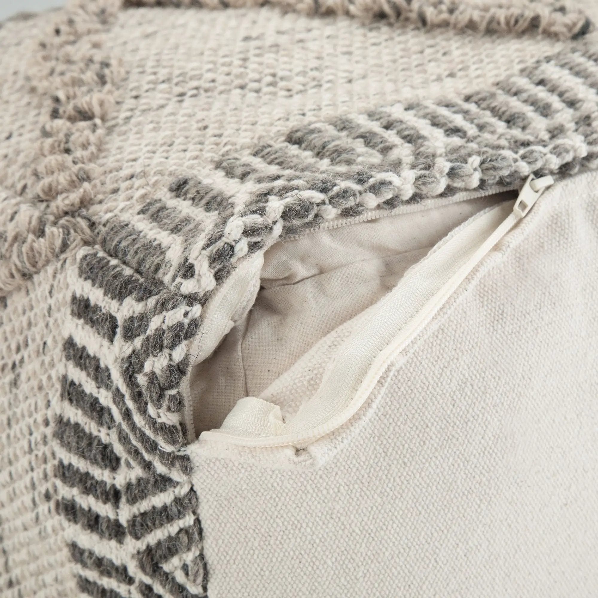 Sweeney - Upholstered Square Pouf by HouseOfZazla