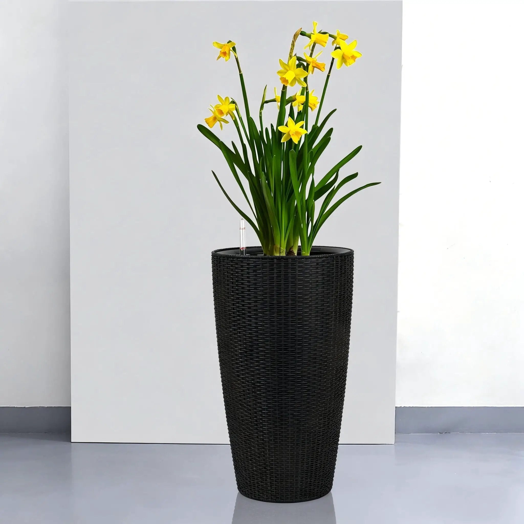 Tall Planters Set With Water Level Monitor And Auto Watering by Unique Piece Furniture