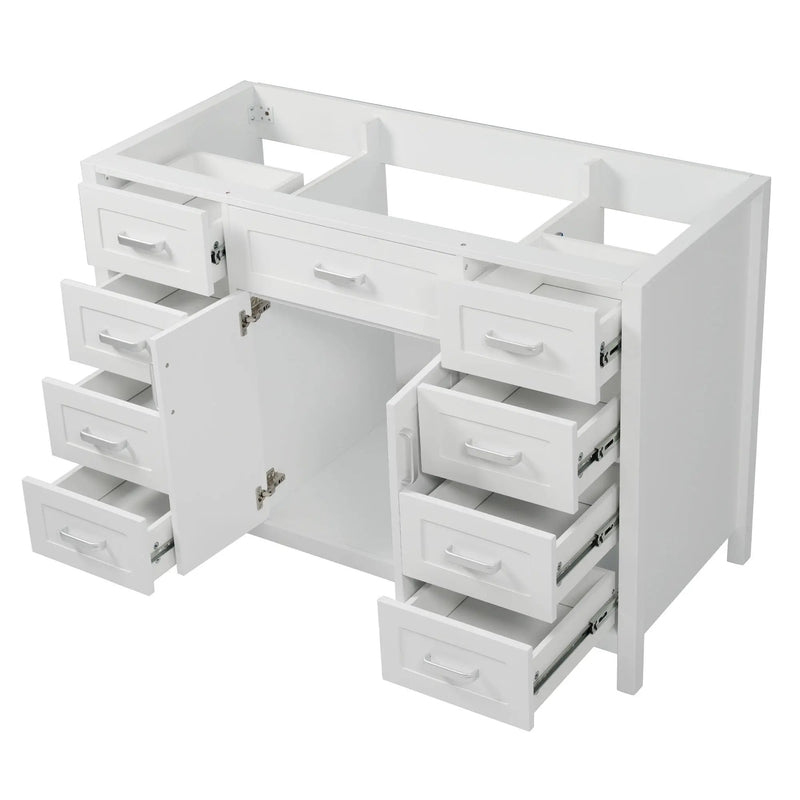 Bathroom Vanity Cabinet with 2 Soft Close Doors and 8 Drawers by HouseOfZazla