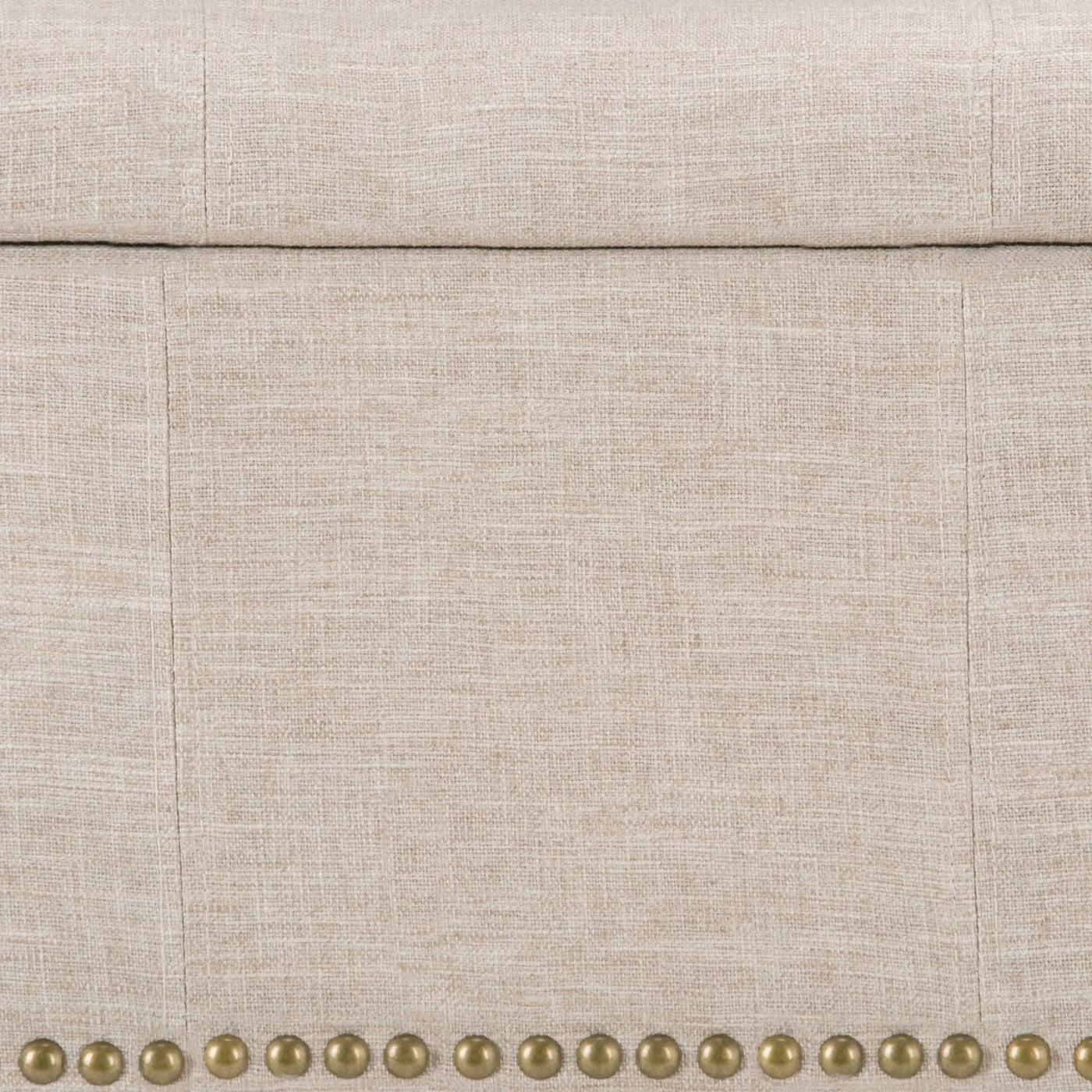 Kingsley - Upholstered Large Storage Ottoman by HouseOfZazla