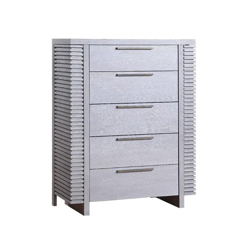 Aromas - Chest With Side Storage - White Oak by Unique Piece Furniture