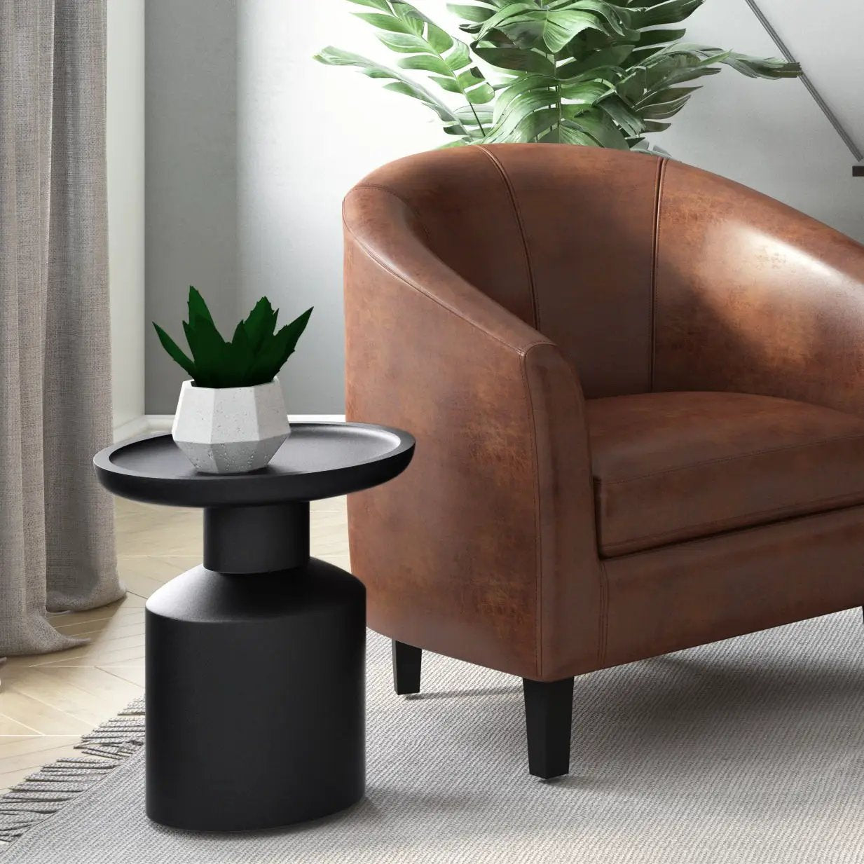 Haynes - Handcrafted Wooden Accent Table by HouseOfZazla
