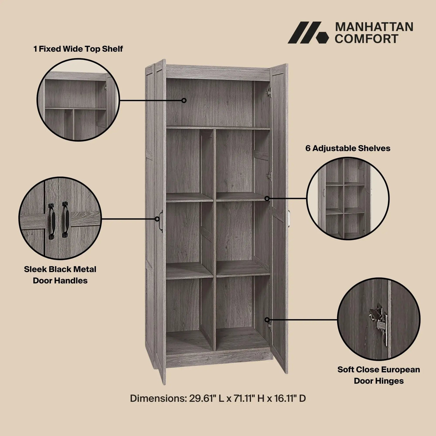 Cornelia Nan - Storage Cabinet by HouseOfZazla