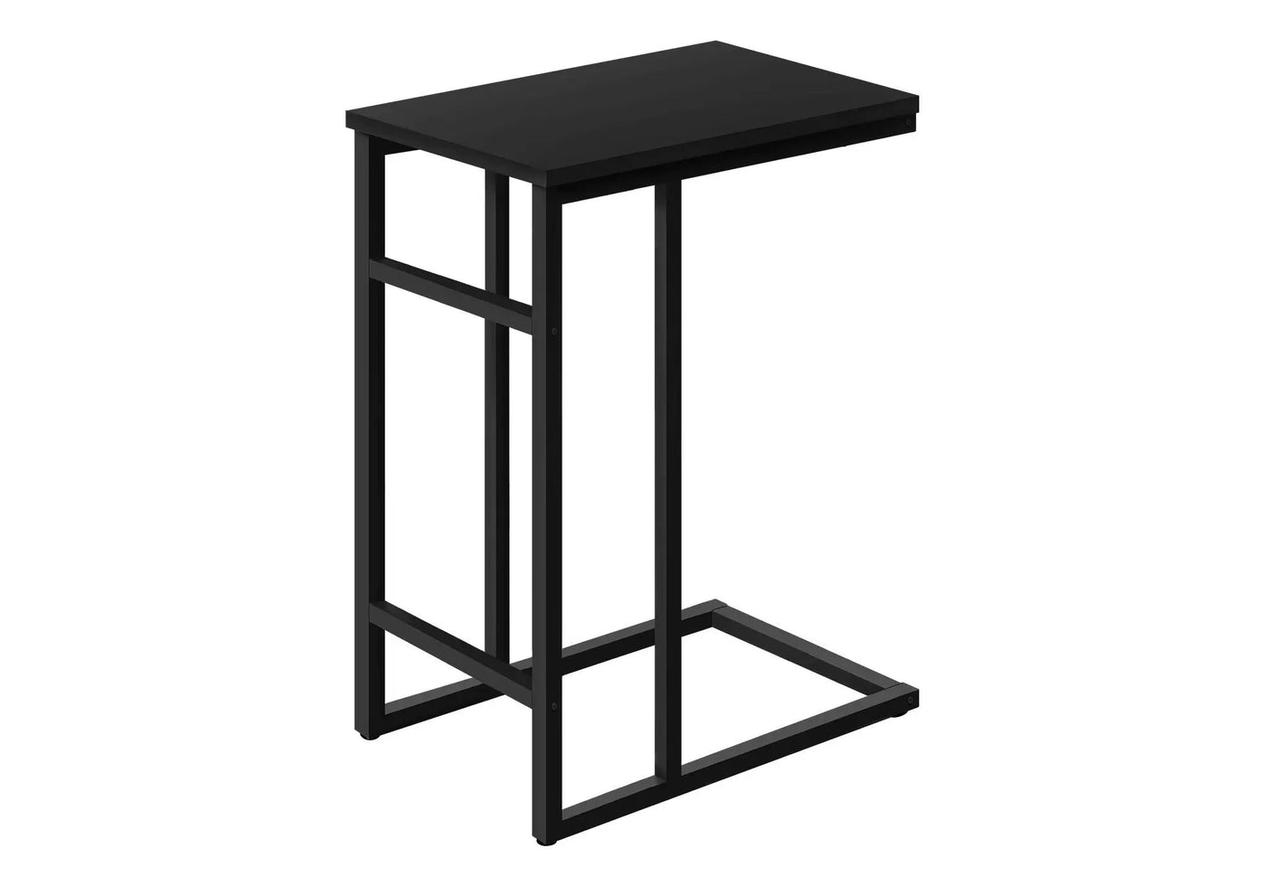 Accent Table, C-Shaped, Contemporary & Modern, Versatile Use by HouseOfZazla